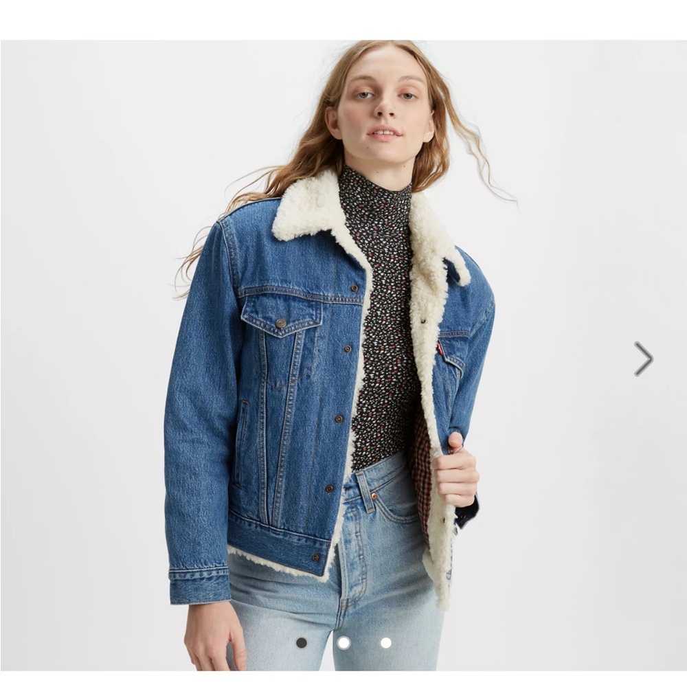 Levi’s Sherpa lined Jean jacket